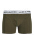 JACK & JONES Boksarice 'ICE' mornarska / zelena / kaki / bela - Pepit.si