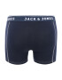 JACK & JONES Boksarice 'JACSIMPLE' temno modra / bela - Pepit.si