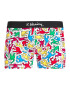 JACK & JONES Boksarice 'KEITH HARING' malina / svetlo roza / črna / bela - Pepit.si