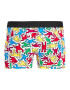 JACK & JONES Boksarice 'KEITH HARING' malina / svetlo roza / črna / bela - Pepit.si