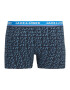 JACK & JONES Boksarice modra / mornarska / svetlo modra / bela - Pepit.si