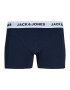 JACK & JONES Boksarice mornarska / bela - Pepit.si