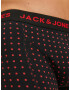 JACK & JONES Boksarice mornarska / ognjeno rdeča / črna / bela - Pepit.si