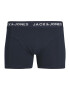 JACK & JONES Boksarice mornarska / ognjeno rdeča / črna / bela - Pepit.si