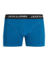 JACK & JONES Boksarice 'NICO' marine / svetlo zelena / temno rdeča - Pepit.si