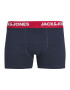 JACK & JONES Boksarice 'NORMAN' mornarska / svetlo modra / rdeča / bela - Pepit.si