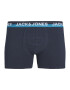 JACK & JONES Boksarice 'PALM BAY' modra / mornarska / oranžna / roza - Pepit.si