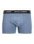 JACK & JONES Boksarice 'SOLID BLUE' mornarska / indigo / dimno modra / črna - Pepit.si