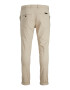 JACK & JONES Chino hlače 'Marco Fury' kremna / temno bež / črna - Pepit.si