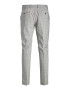 JACK & JONES Chino hlače 'Solaris' rjava / pegasto siva / bela - Pepit.si