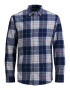 JACK & JONES Srajca 'Jason' modra / mornarska / rdeča / bela - Pepit.si