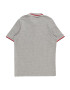 Jack & Jones Junior Majica 'ATLAS' mornarska / pegasto siva / rdeča / bela - Pepit.si