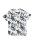 Jack & Jones Junior Majica 'BLOOMER' bela / mornarska - Pepit.si