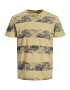 Jack & Jones Junior Majica 'BLOOMER' mornarska / pastelno rumena - Pepit.si