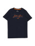 Jack & Jones Junior Majica 'BLOOMSBURY' mornarska / oranžna / opal - Pepit.si