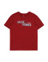 Jack & Jones Junior Majica 'FRIDAY' modra / temno siva / bordo / bela - Pepit.si