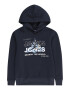 Jack & Jones Junior Majica 'HUNT' chamois / mornarska / svetlo modra / bela - Pepit.si