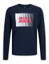 Jack & Jones Junior Majica modra / rdeča / bela - Pepit.si