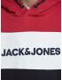 Jack & Jones Junior Majica mornarska / rdeča / bela - Pepit.si