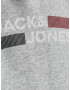 Jack & Jones Junior Majica pegasto siva / mešane barve / črna - Pepit.si