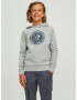 Jack & Jones Junior Majica pegasto siva / rdeča / črna / bela - Pepit.si