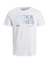 Jack & Jones Junior Majica 'Poky' off-bela / mornarska / modra - Pepit.si