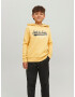 Jack & Jones Junior Majica rumena / siva / bela - Pepit.si