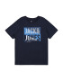 Jack & Jones Junior Majica 'SCOTT' modra / mornarska / siva / bela - Pepit.si