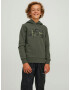 Jack & Jones Junior Majica 'Tech' sepija / rumena / antracit / kaki - Pepit.si