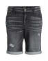 Jack & Jones Junior Kavbojke črn denim - Pepit.si