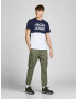 JACK & JONES Kargo hlače 'Gordon' oliva - Pepit.si