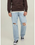 JACK & JONES Kavbojke 'EDDIE' moder denim - Pepit.si