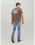 JACK & JONES Kavbojke 'Glenn' moder denim - Pepit.si