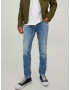 JACK & JONES Kavbojke 'Liam' moder denim / rjava - Pepit.si