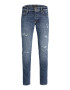 JACK & JONES Kavbojke moder denim - Pepit.si