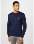 JACK & JONES Majica 'BLUR' mornarska / rumena - Pepit.si