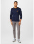 JACK & JONES Majica 'BLUR' mornarska / rumena - Pepit.si