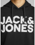 JACK & JONES Majica črna / bela - Pepit.si