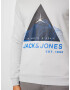 JACK & JONES Majica 'MAPPING' modra / siva / črna / bela - Pepit.si