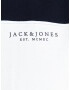 JACK & JONES Majica 'MONSE' mornarska / progasto modra / zelena / bela - Pepit.si