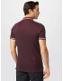 JACK & JONES Majica 'Paulos' burgund / karminsko rdeča / črna / bela - Pepit.si