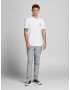 JACK & JONES Majica 'Shark' mornarska / bela - Pepit.si