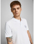 JACK & JONES Majica 'Shark' mornarska / bela - Pepit.si