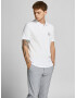 JACK & JONES Majica 'Shark' mornarska / bela - Pepit.si