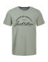 JACK & JONES Majica 'Shirt ACE' modra / mornarska / oliva - Pepit.si