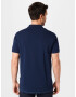 JACK & JONES Majica temno modra / pegasto siva / bela - Pepit.si