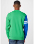 JACK & JONES Majica 'WORLD' modra / zelena / bela - Pepit.si