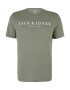 Jack & Jones Plus Majica 'BOOSTER' kremna / kaki - Pepit.si