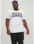 Jack & Jones Plus Majica črna / bela - Pepit.si