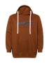 Jack & Jones Plus Majica karamel / bela / mornarska / dimno modra / golobje modra - Pepit.si